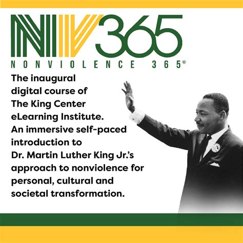 the king center nonviolence 365.